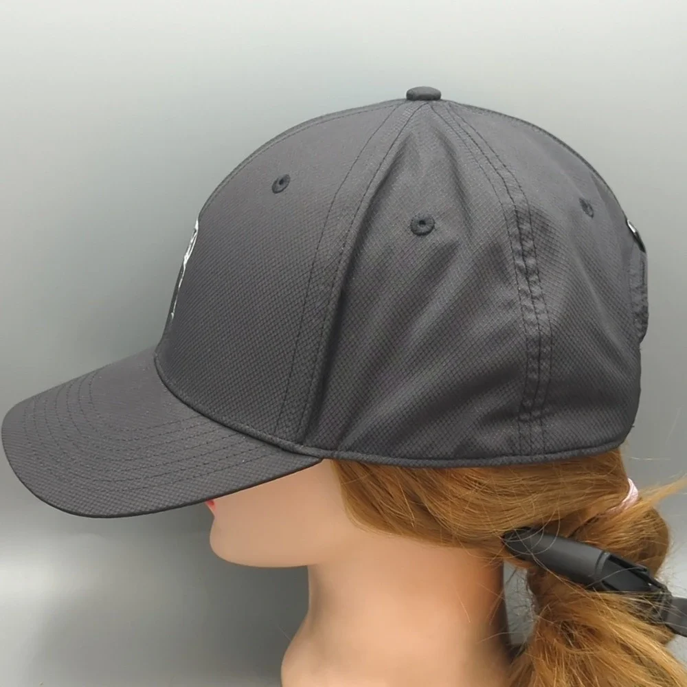 Adidas Golf Performance 6 Panel Hat Trophy Cup Logo Snapback OSFM Cap Black